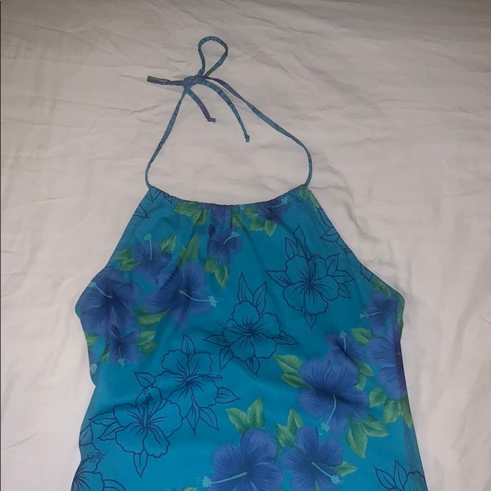 Summertime halter dress